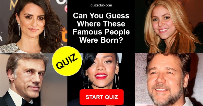 Movies & TV Quiz Test: Can you guess where these famous people were born?