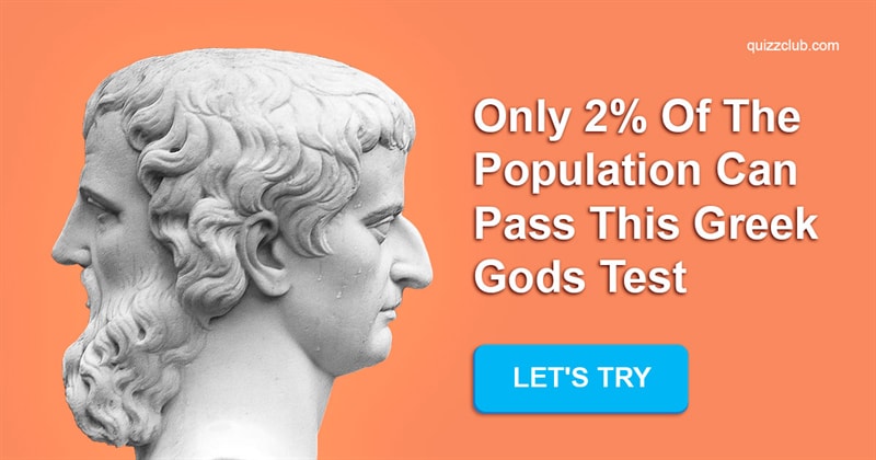 History Quiz Test: Only 2% Of The Population Can Pass This Greek Gods Test
