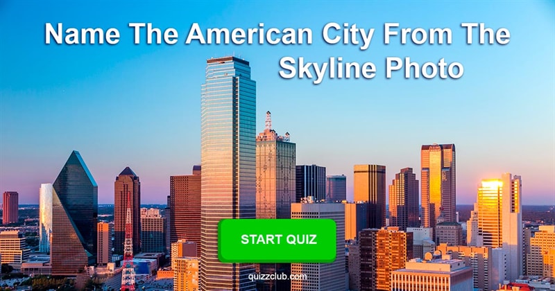 Geography Quiz Test: Name the American city from the skyline photo
