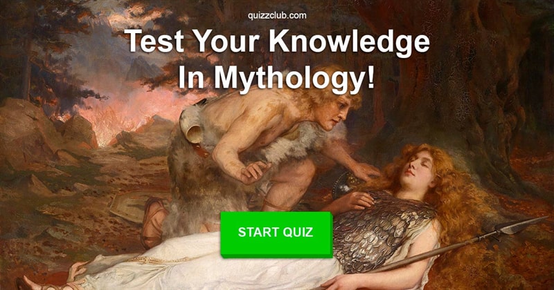 knowledge Quiz Test: Can You Pass A Mythology Test From The Victorian Era?