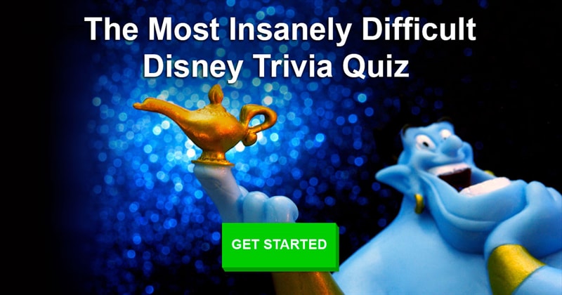 Movies & TV Quiz Test: The Most Insanely Difficult Disney Trivia Quiz
