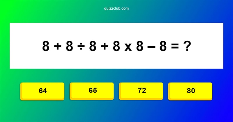IQ Quiz Test: Can You Answer All The Questions Correctly?