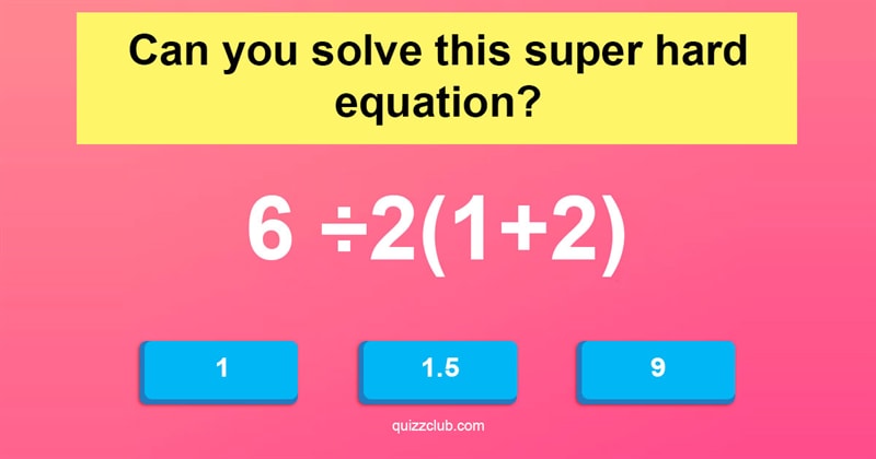 Science Quiz Test: Only A True Genius Can Solve These 10 Super Hard Equations!