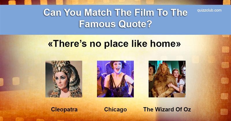 Culture Quiz Test: Can You Match The Film To The Famous Quote?