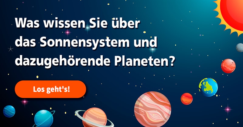 Wissenschaft Quiz-Test: Sonnensystem-Quiz