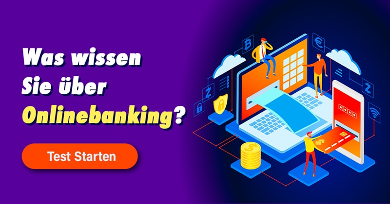 Gesellschaft Quiz-Test: Onlinebanking-Quiz