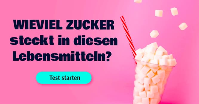 Gesundheit Quiz-Test: Zucker-Quiz