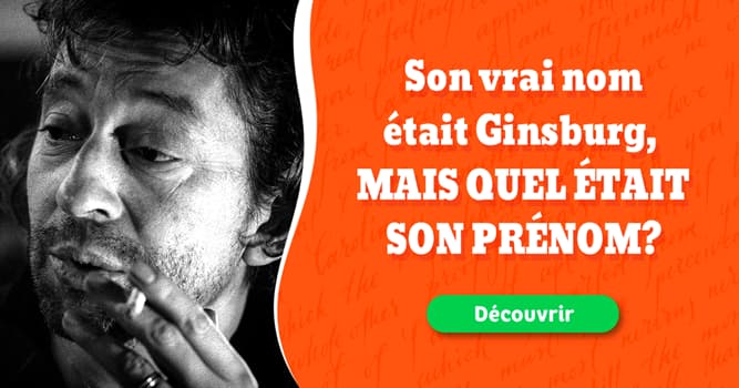 Culture Test quiz: 10 faits à savoir sur Serge Gainsbourg