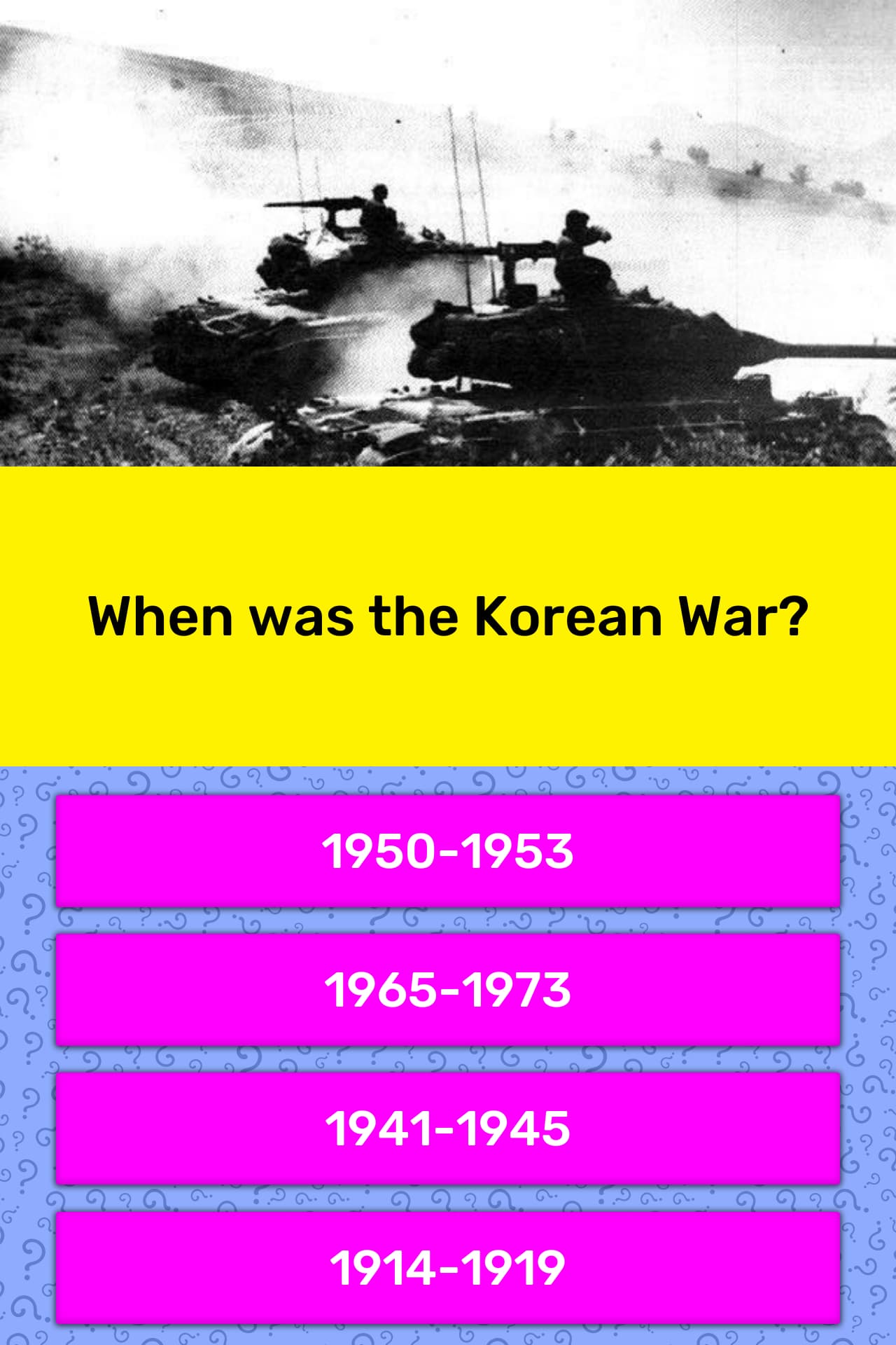 What Time Frame Was The Korean War