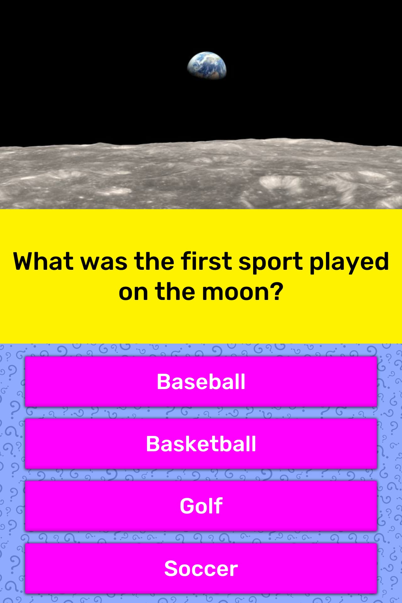 What Was The First Sport Played On Trivia Answers Quizzclub