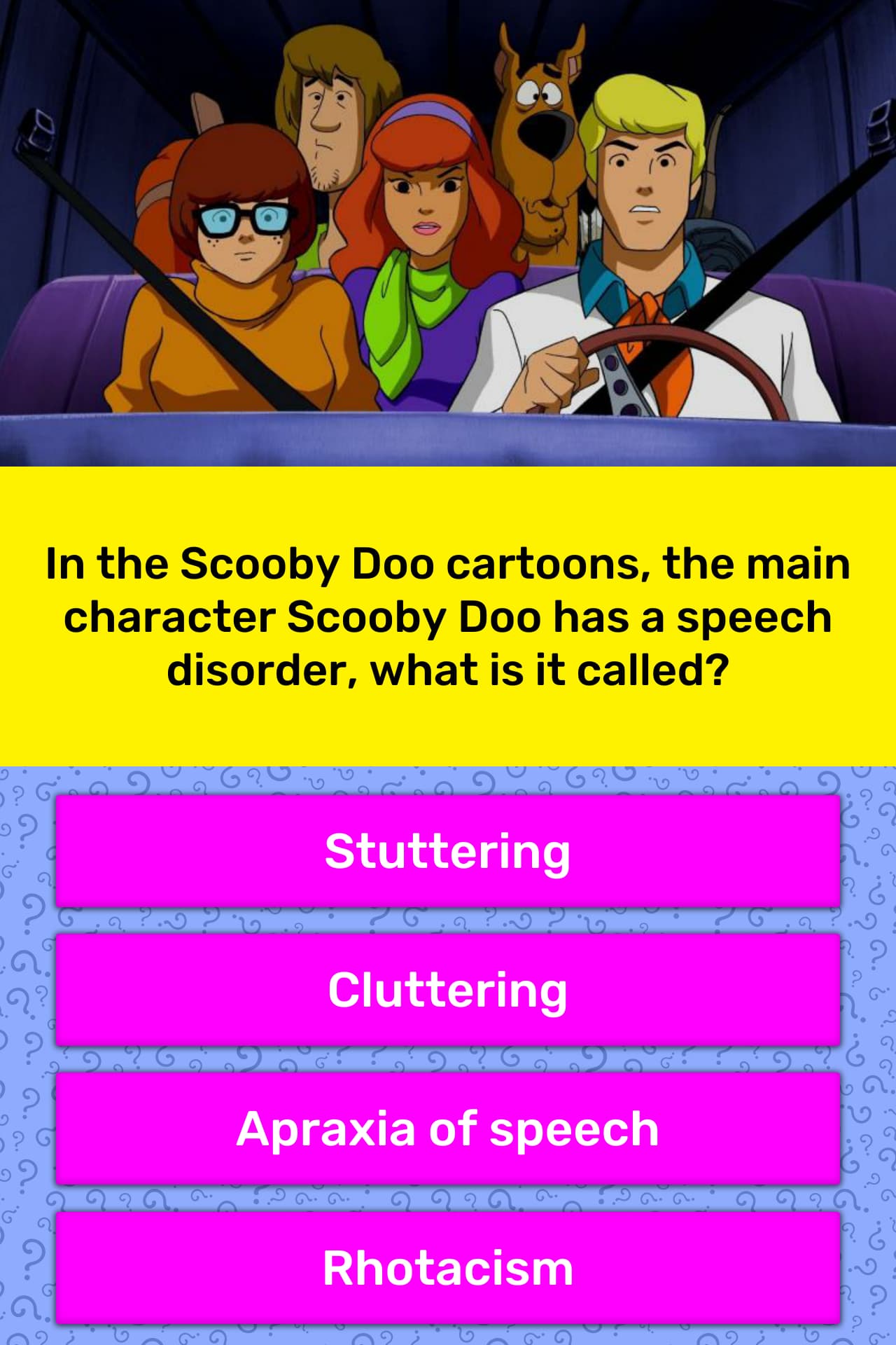 In The Scooby Doo Cartoons The Main Trivia Questions Quizzclub