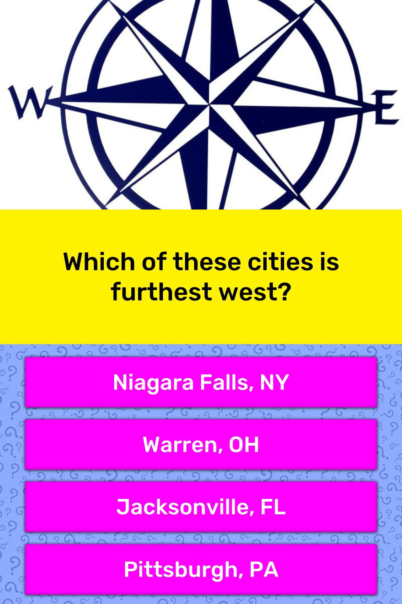 which-of-these-cities-is-furthest-west-trivia-answers-quizzclub