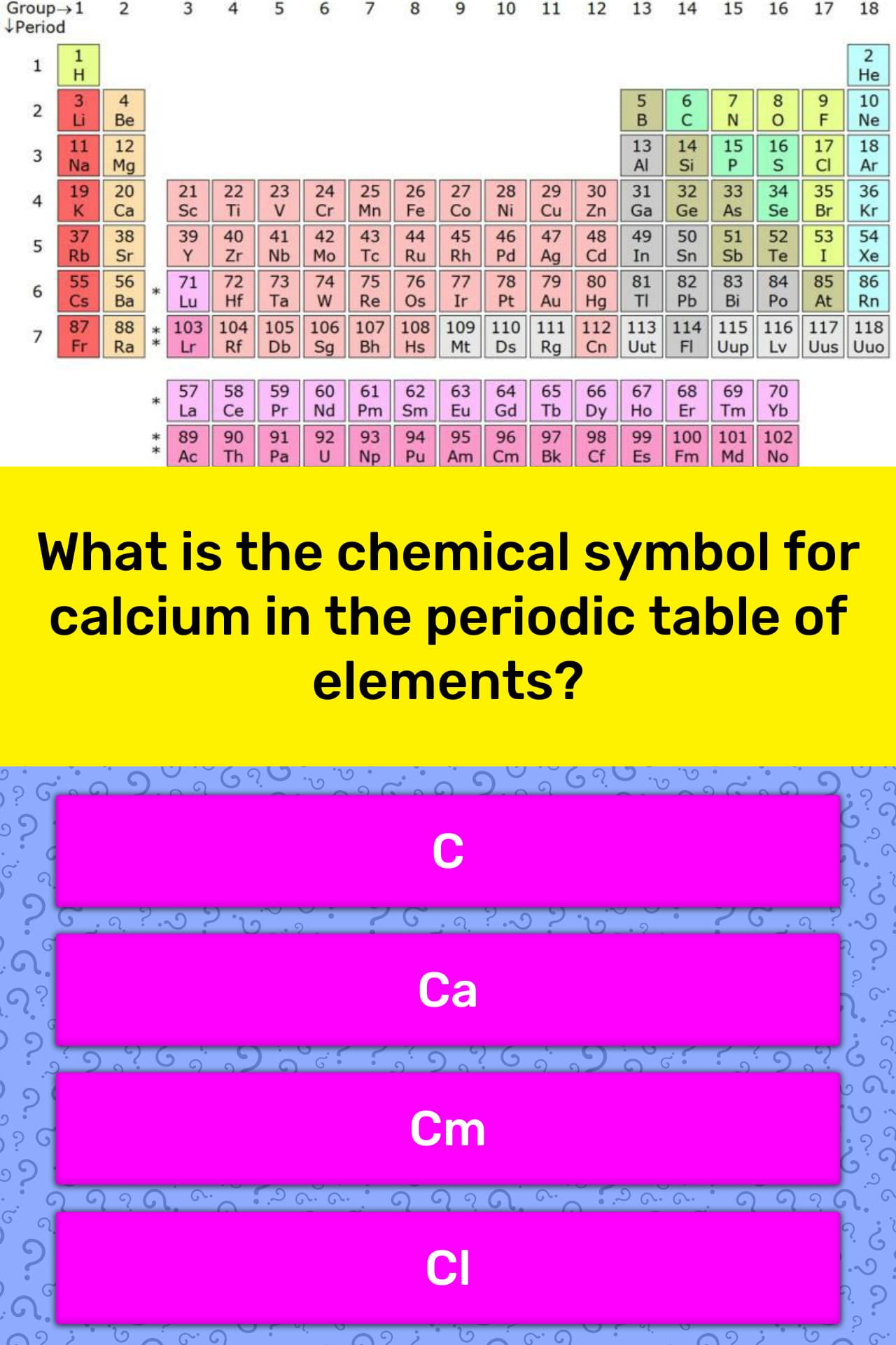 what-is-the-chemical-symbol-for-trivia-answers-quizzclub