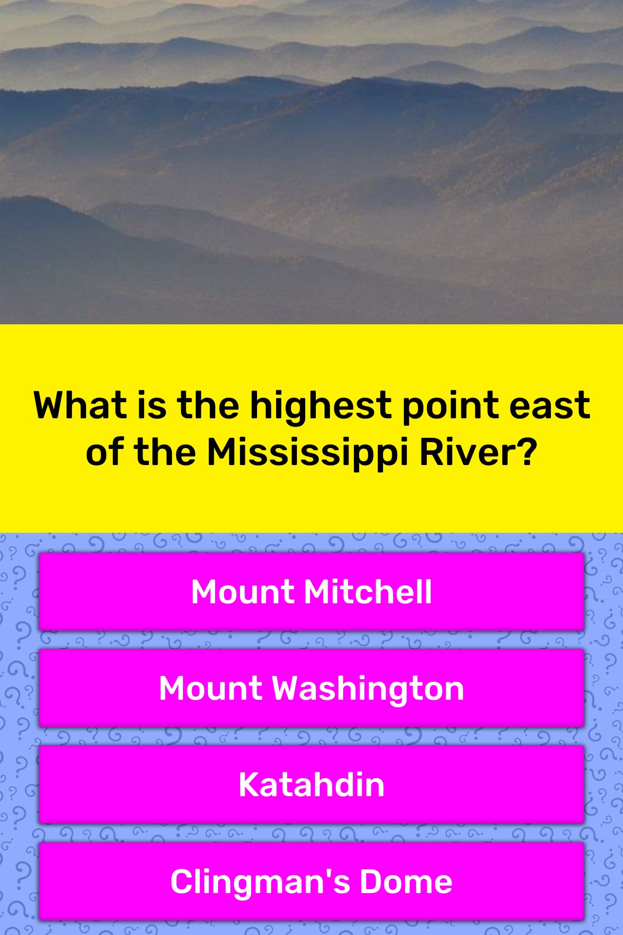 what-is-the-highest-point-east-of-trivia-answers-quizzclub