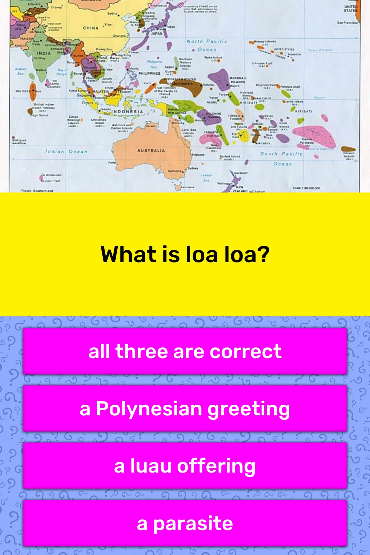What Is Loa Loa Trivia Questions Quizzclub