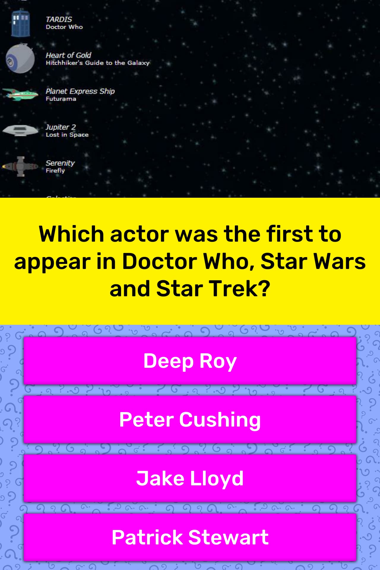 Which Actor Was The First To Appear Trivia Answers Quizzclub