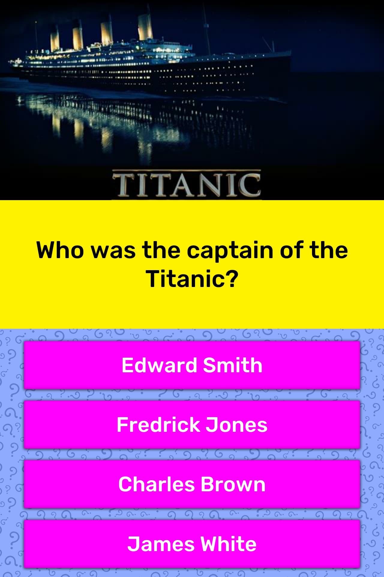 where was the captain of the titanic last seen