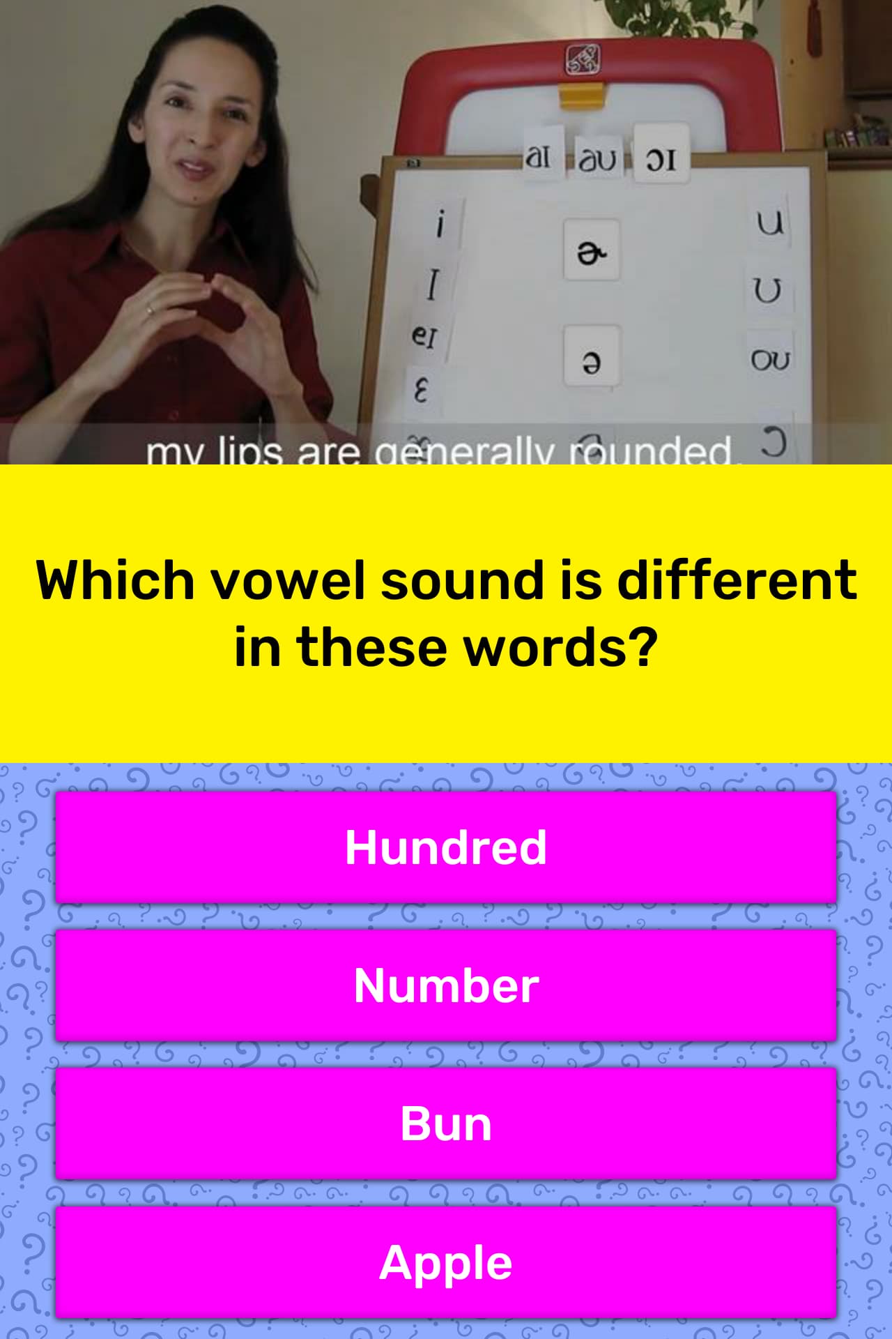 which-vowel-sound-is-different-in-trivia-answers-quizzclub