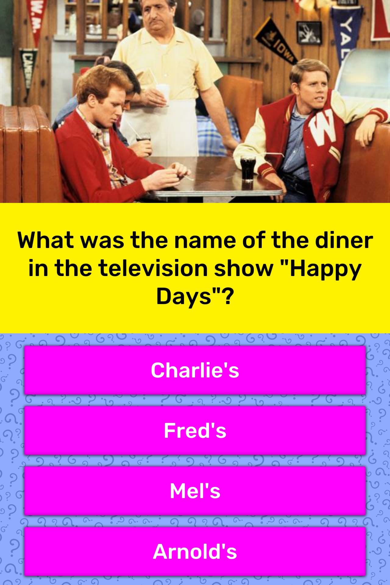 What Was The Name Of The Diner In Trivia Answers Quizzclub