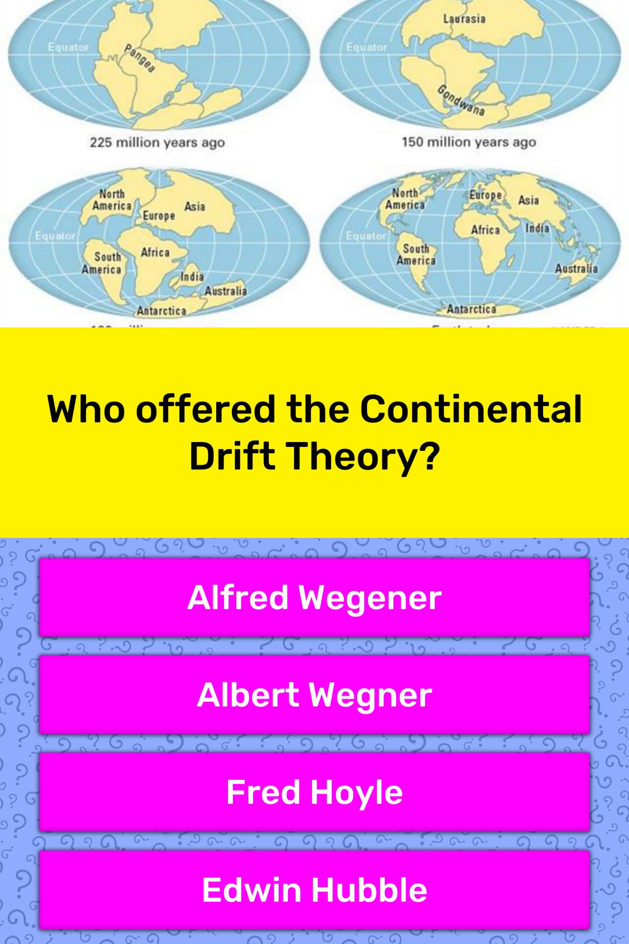 who-offered-the-continental-drift-trivia-answers-quizzclub