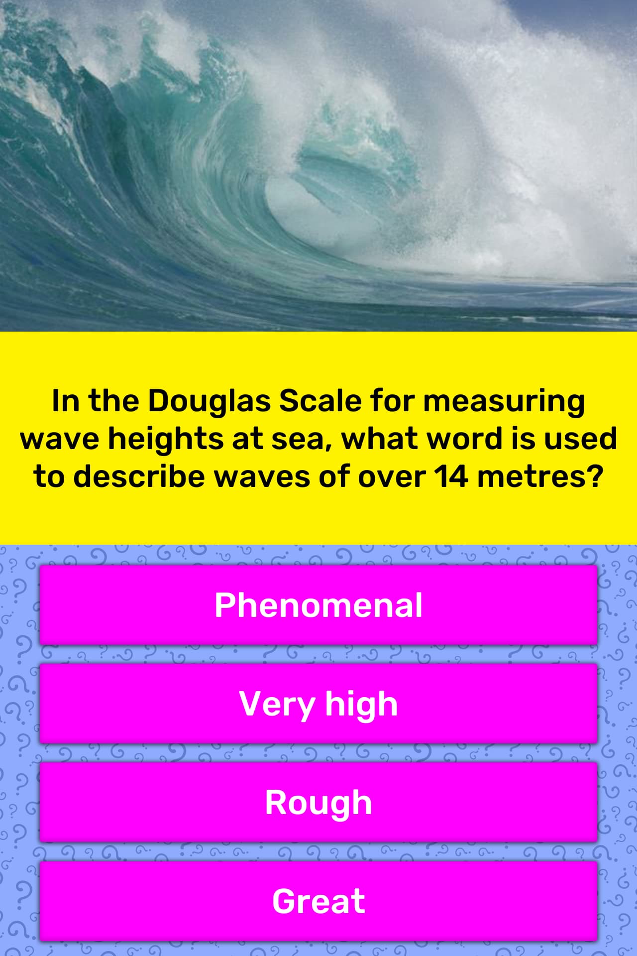 In The Douglas Scale For Measuring Trivia Answers Quizzclub