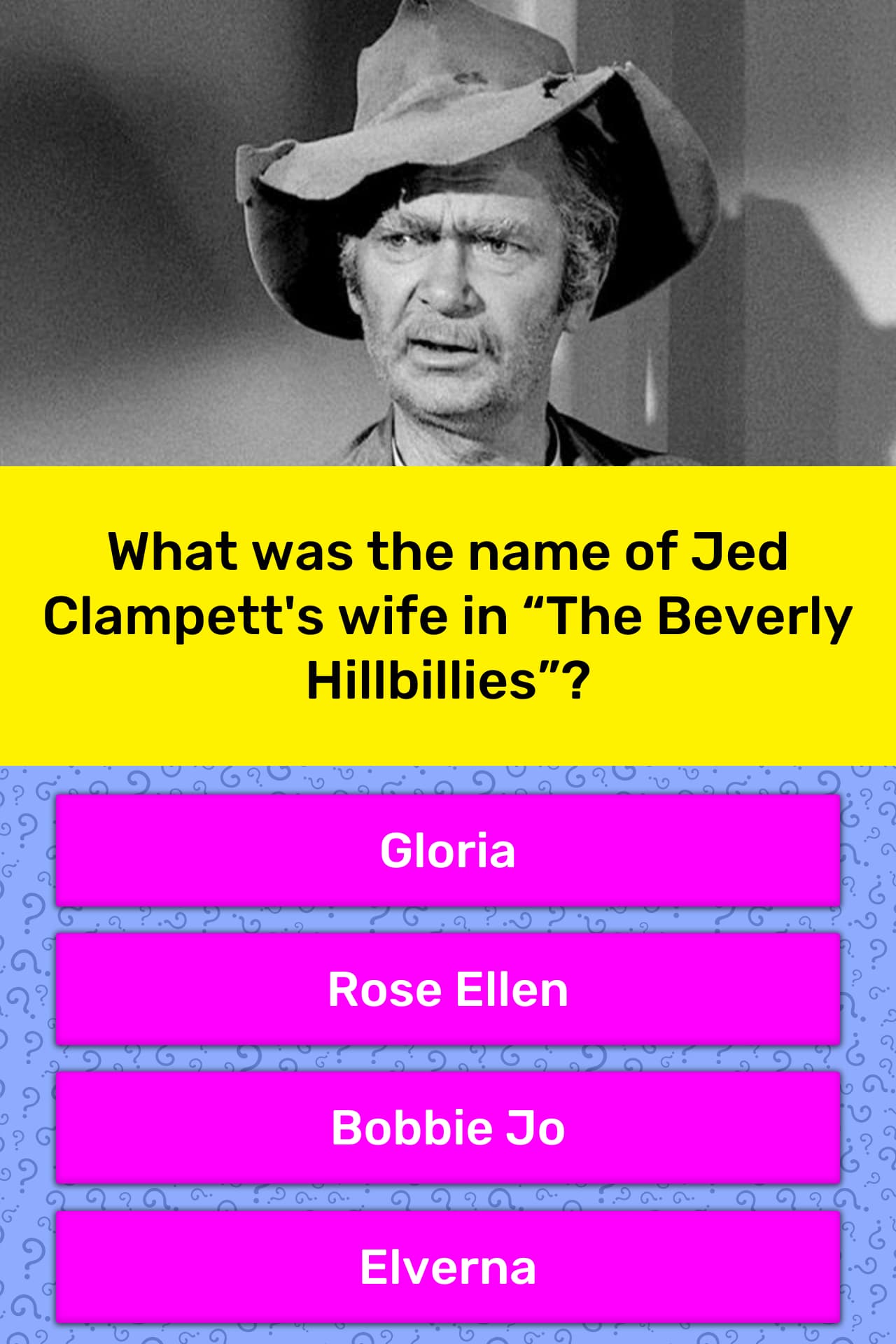 What Was The Name Of Jed Clampett S Trivia Answers Quizzclub
