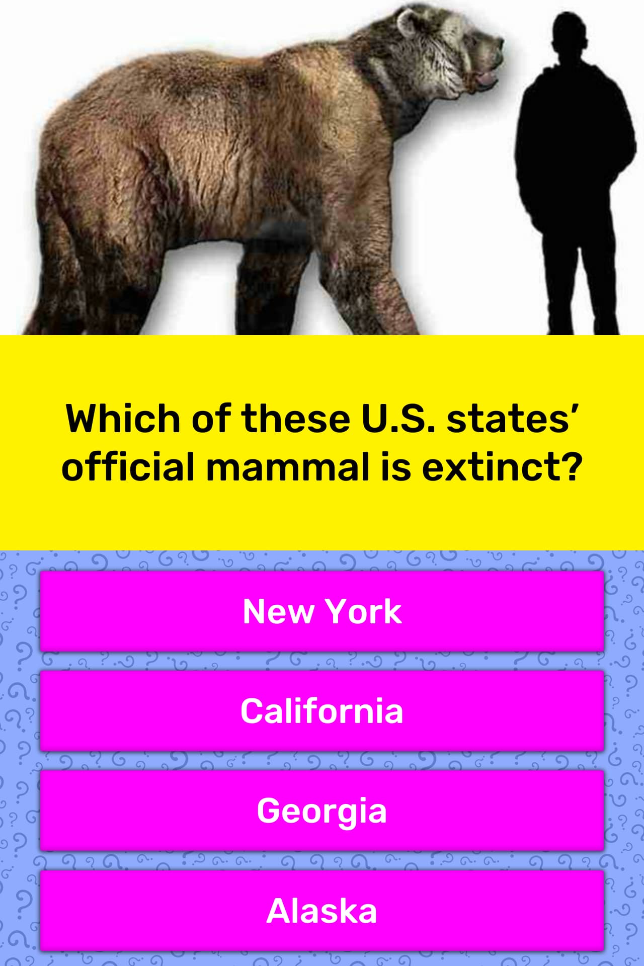 Which of these U.S. states’ official... | Trivia Answers | QuizzClub