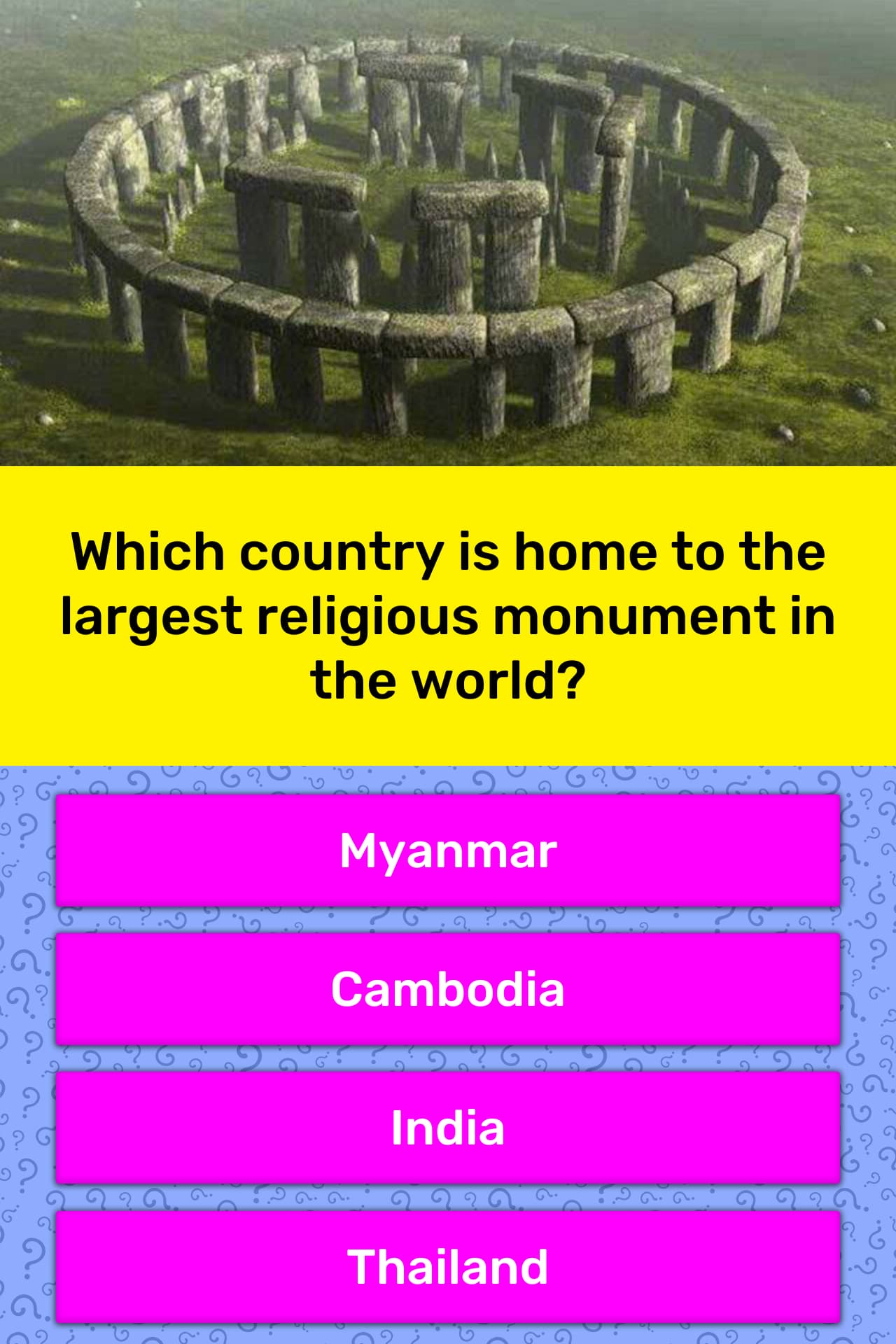 Which Country Is Home To The Largest Trivia Questions QuizzClub
