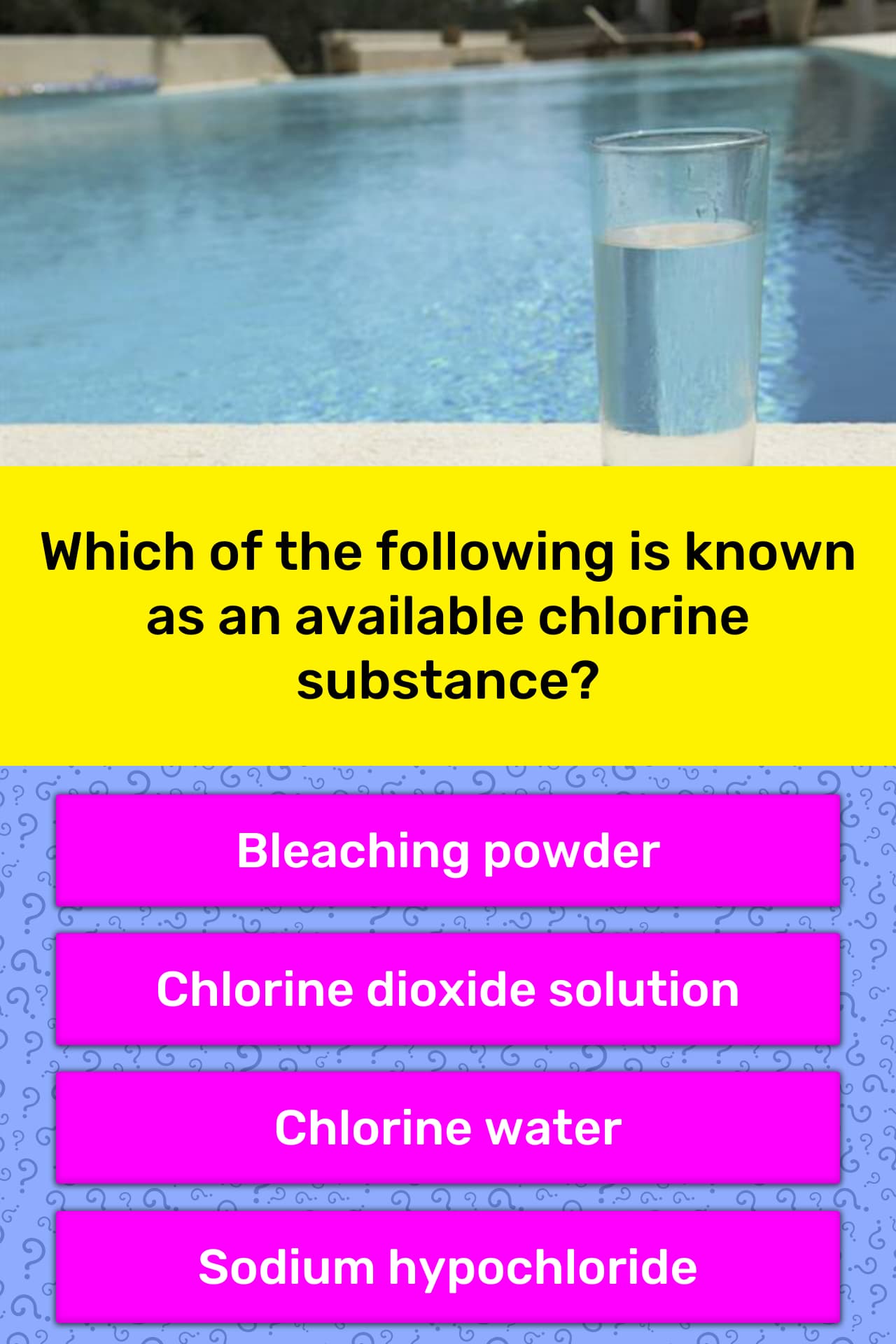 Which of the following is known as... Trivia Answers