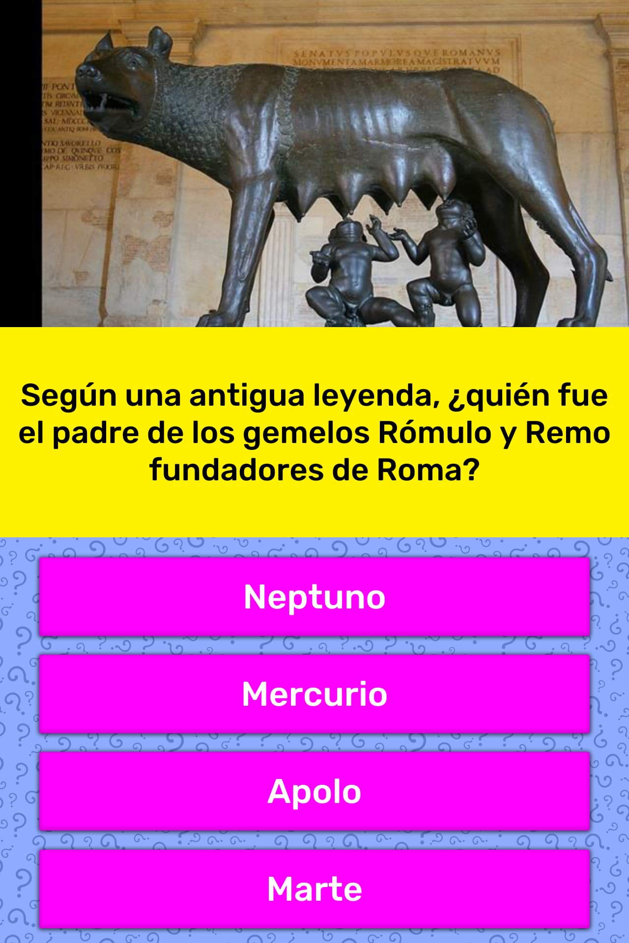 Segun Una Antigua Leyenda Quien La Respuesta De Trivia