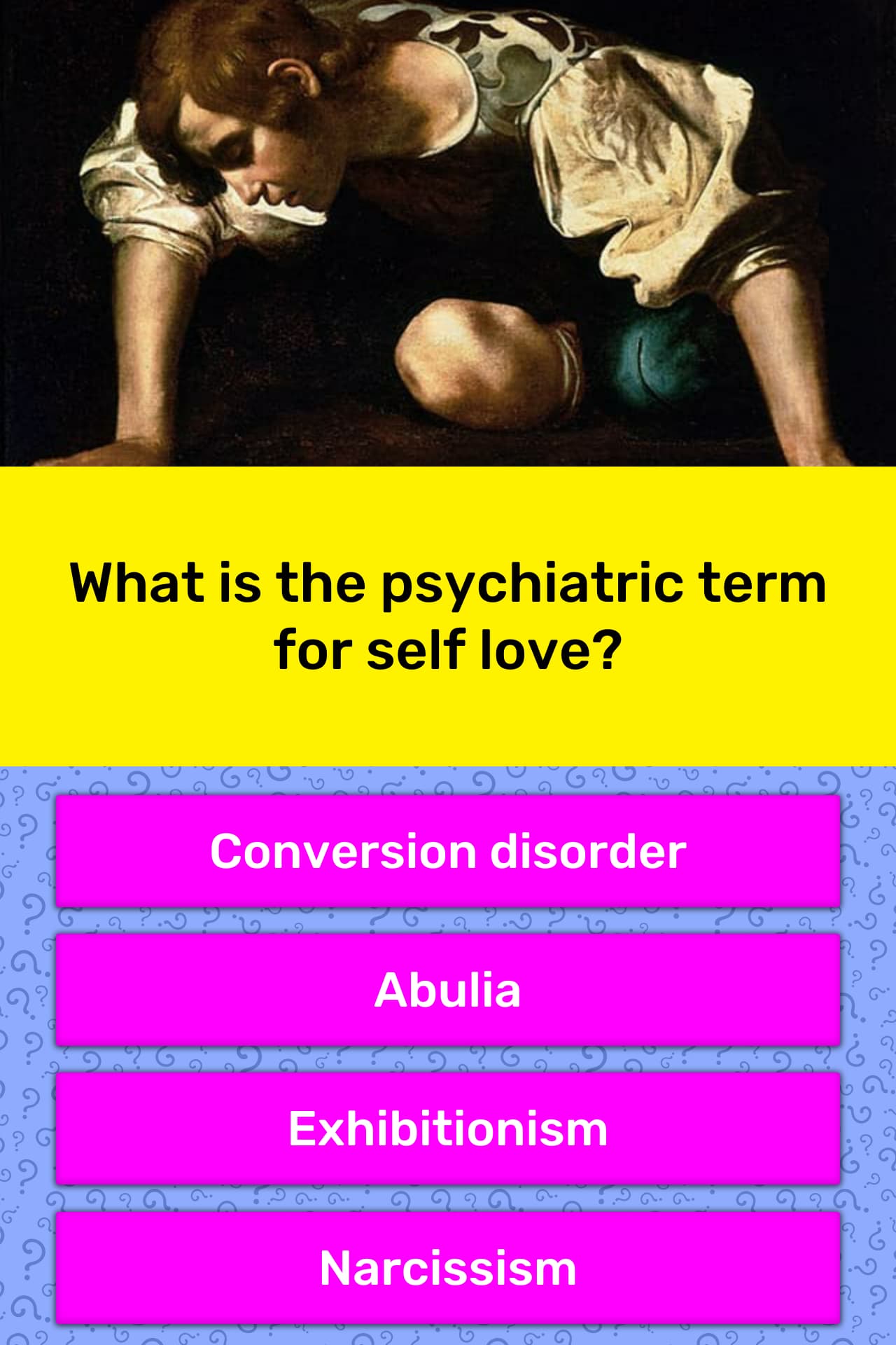 Primary narcissism in adults image