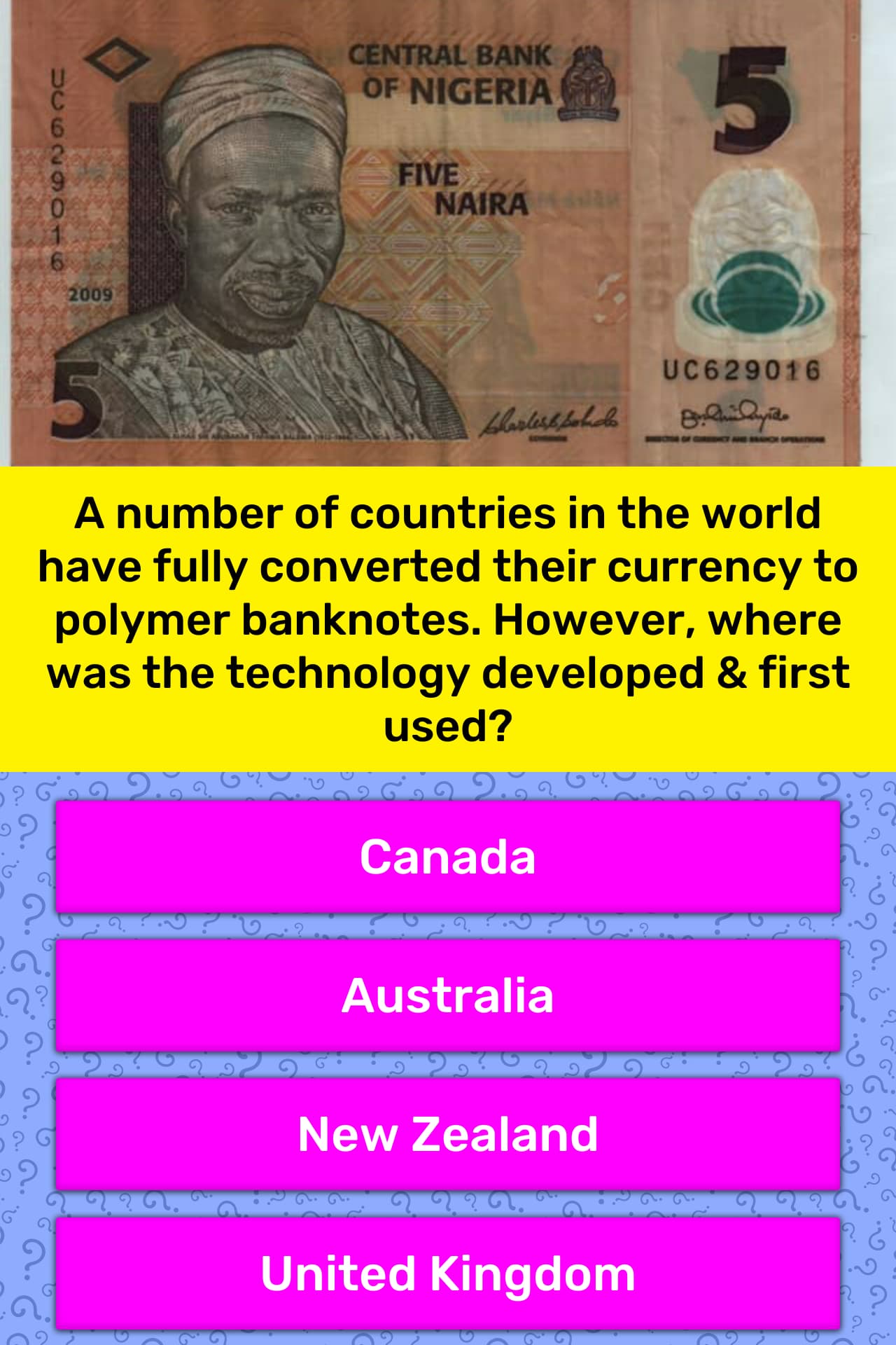 A number of countries in the world... Trivia Answers