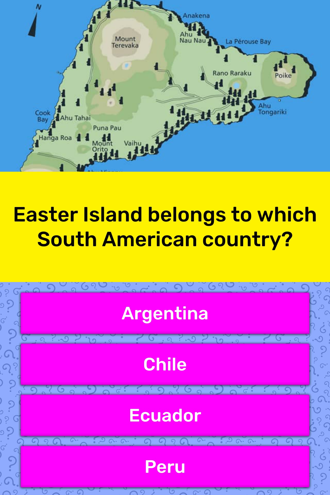 Easter Island Belongs To Which South… | Trivia Answers | Quizzclub Easter Island Belongs To Which South… | Trivia Answers | Quizzclub