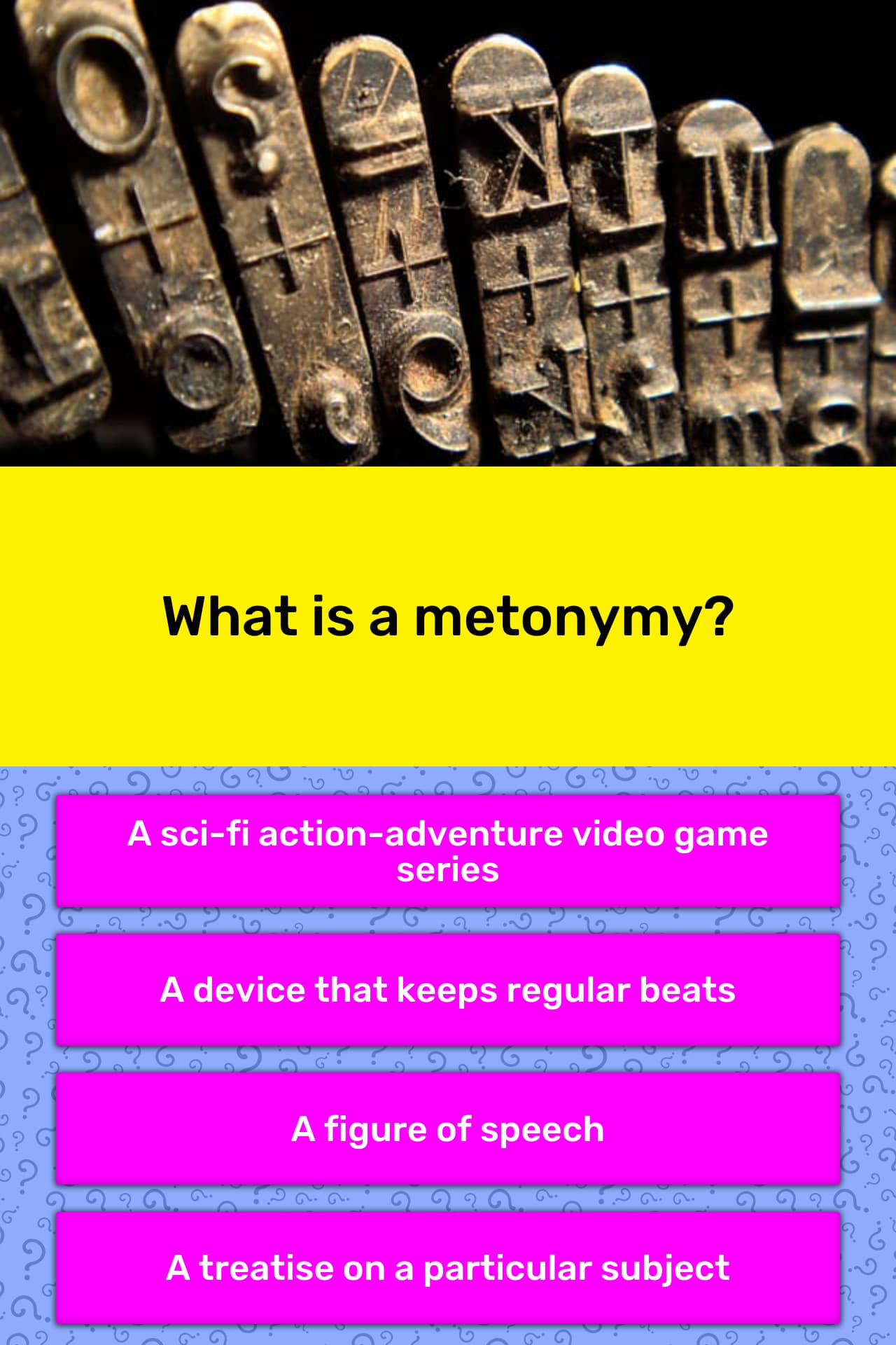 what-is-a-metonymy-trivia-questions-quizzclub