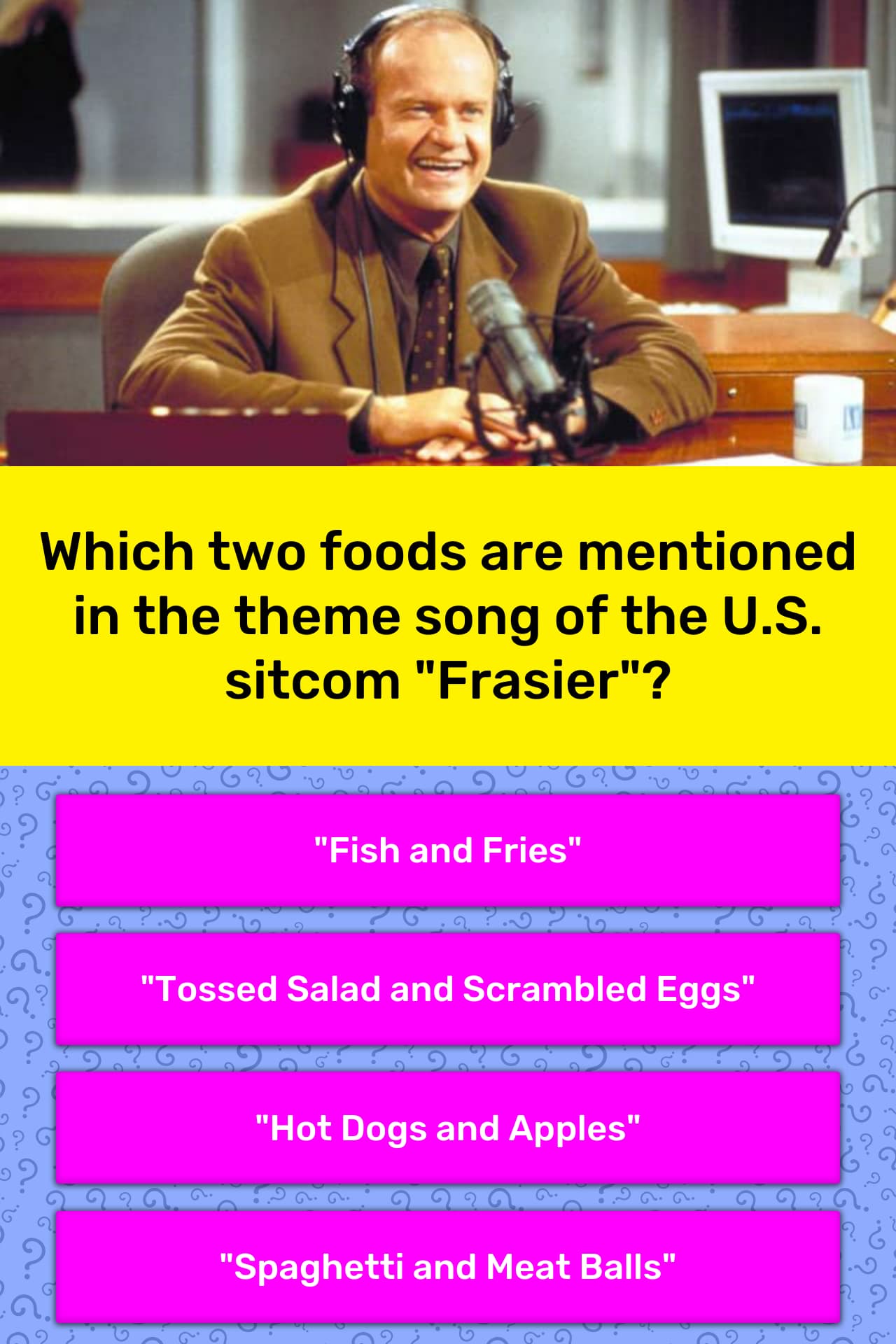 Which Two Foods Are Mentioned In The Trivia Questions Quizzclub