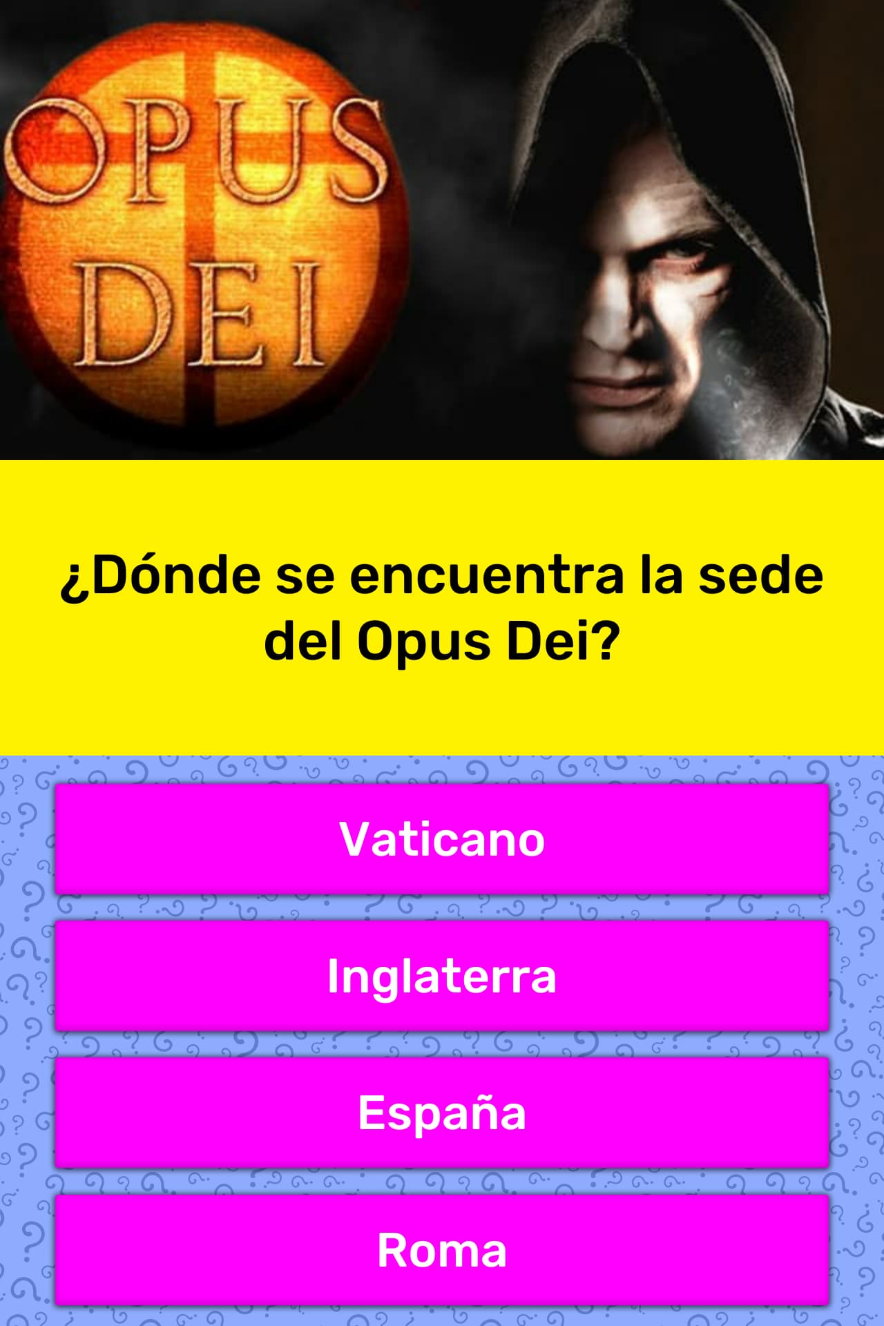  D nde Se Encuentra La Sede Del Opus Las Preguntas Trivia