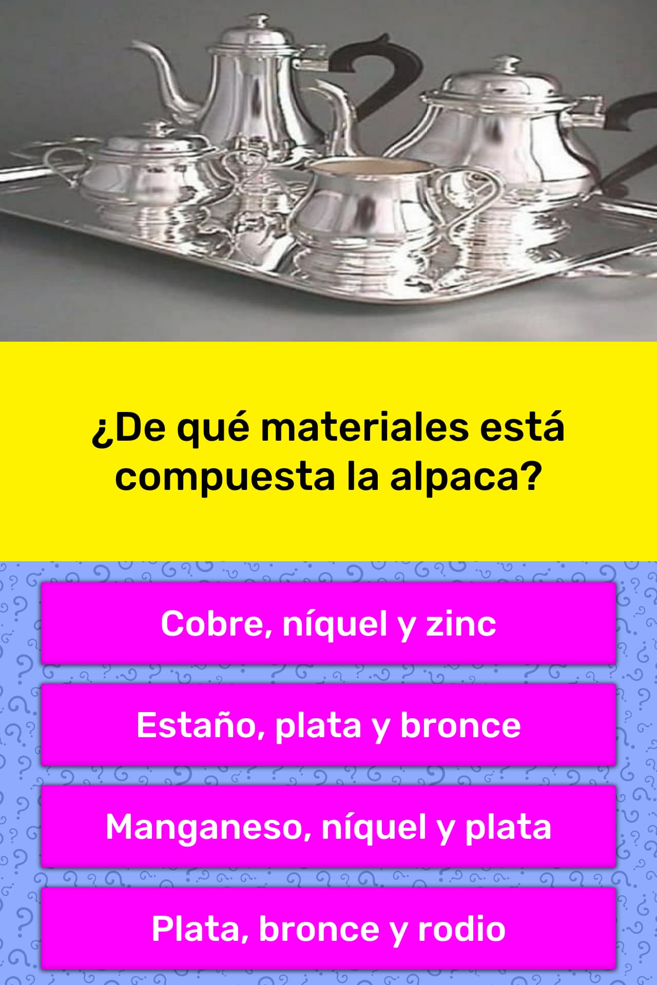  De Qu Materiales Est Compuesta La La Respuesta De Trivia