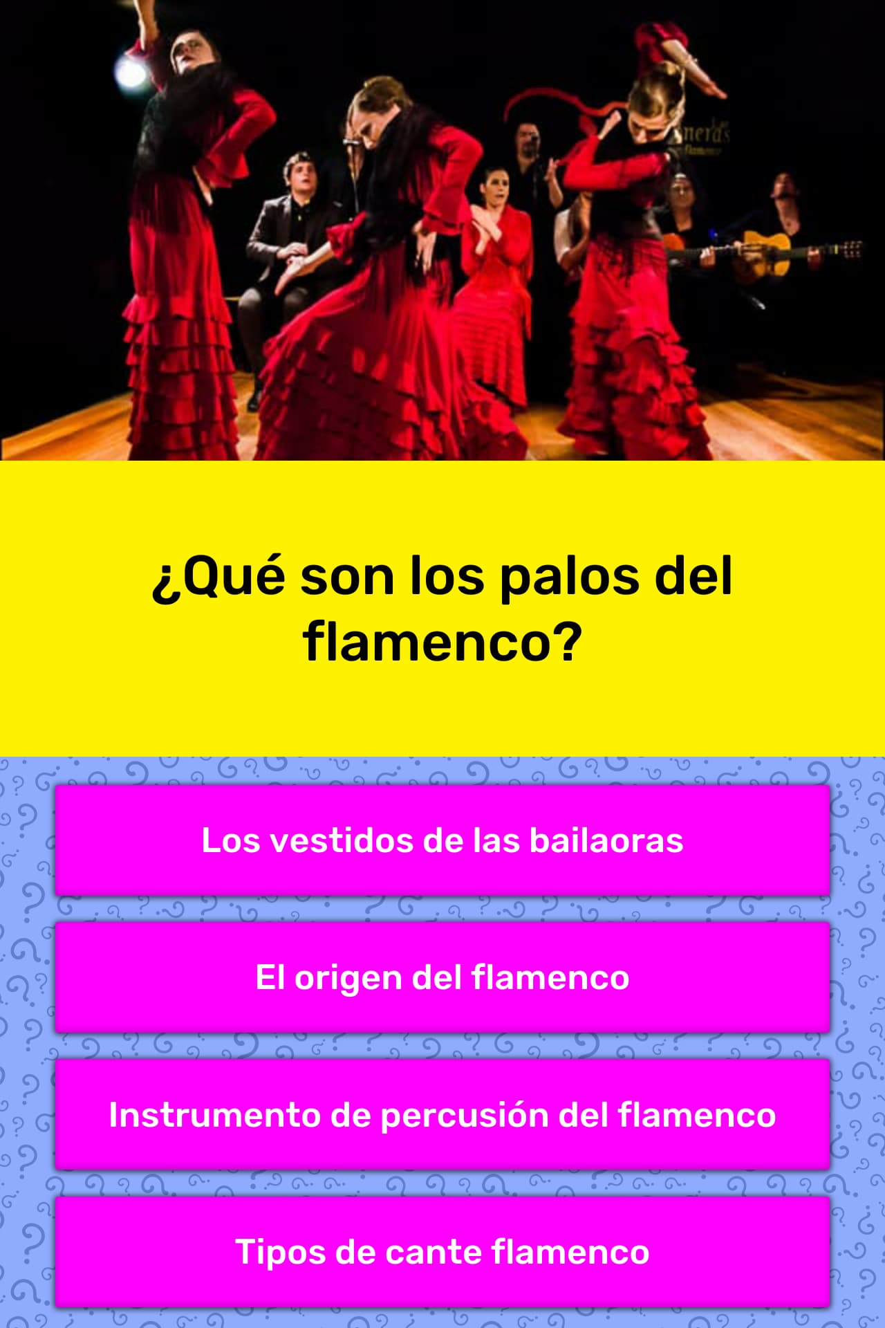 ¿Qué son los palos del flamenco? La respuesta de Trivia ¿Qué son los palos del flamenco? La respuesta de Trivia