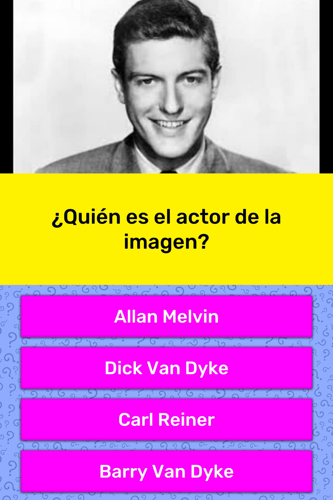 ¿Quién es el actor de la