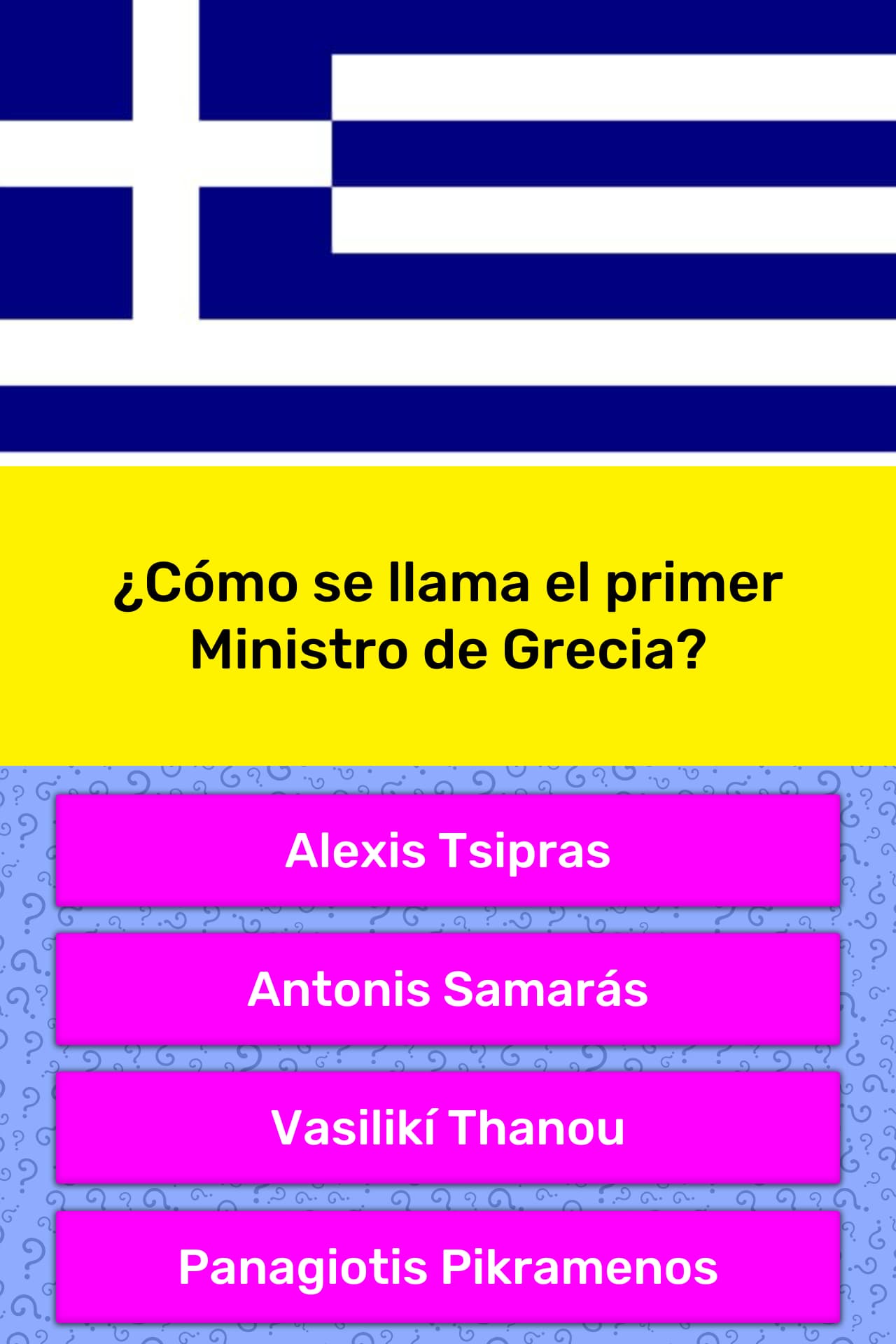 ¿Cómo se llama el primer Ministro de&hellip; | La respuesta de Trivia