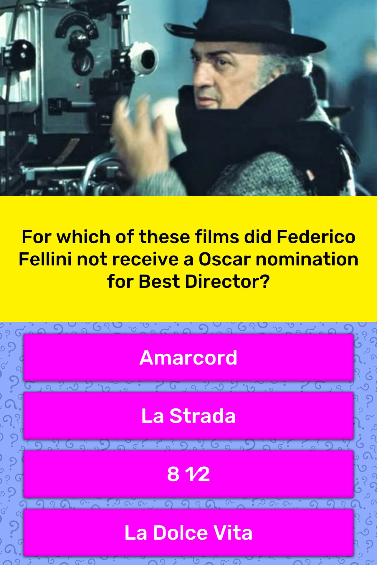 federico fellini oscar