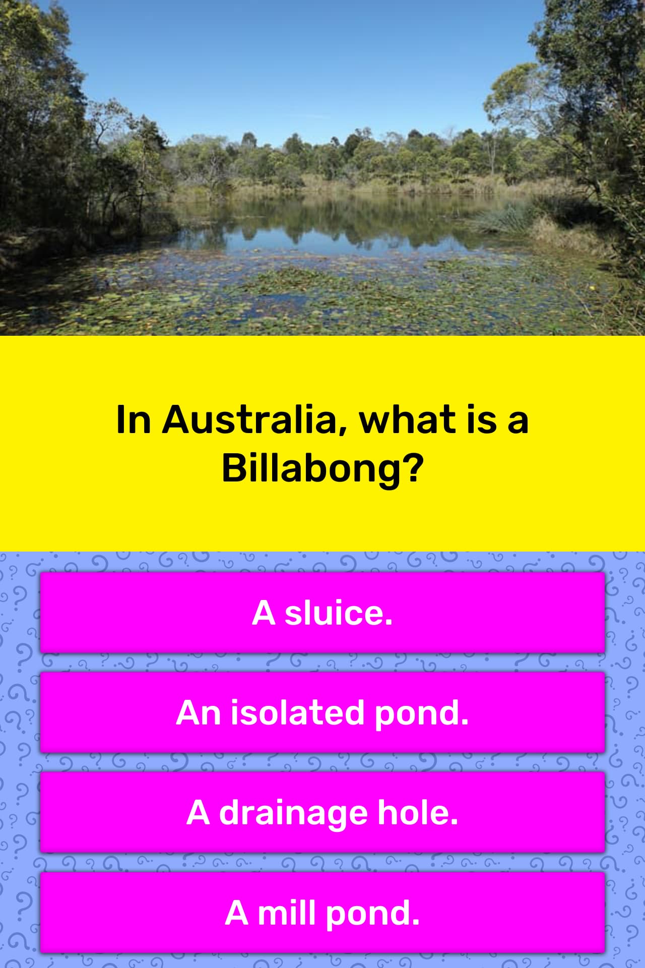 In Australia, what a | Answers | QuizzClub
