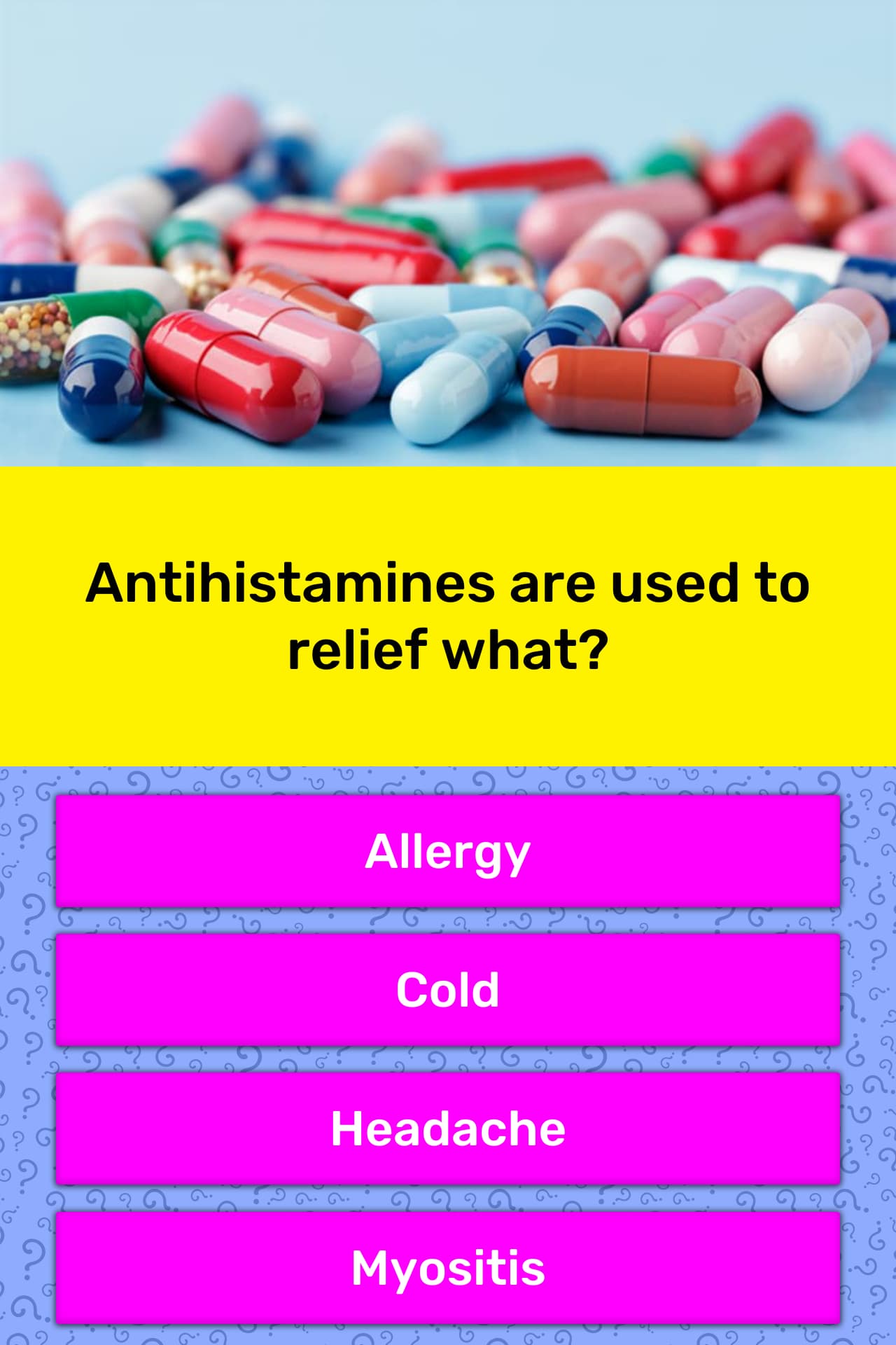 For Which Reason Might You Take An Antihistamine 