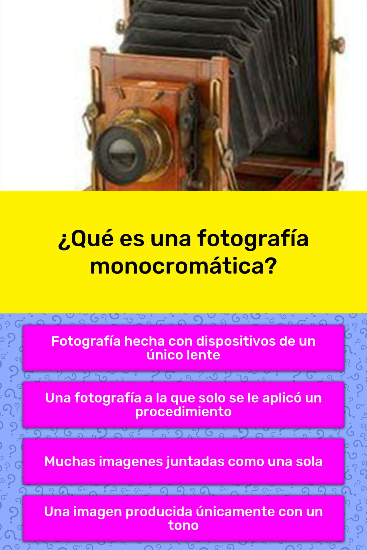 Que Es Una Fotografia Monocromatica La Respuesta De Trivia