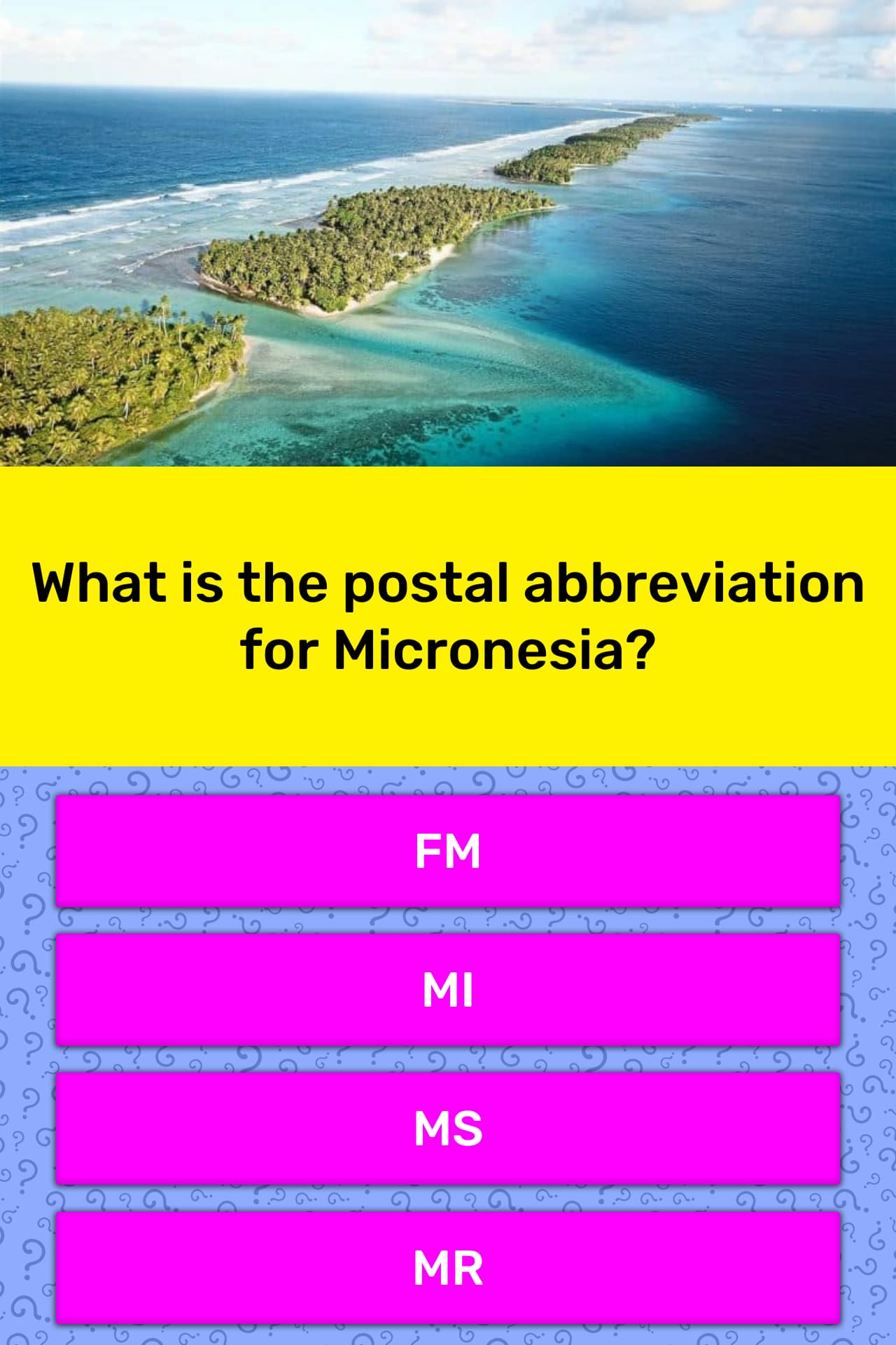 what-is-the-postal-abbreviation-for-trivia-questions-quizzclub