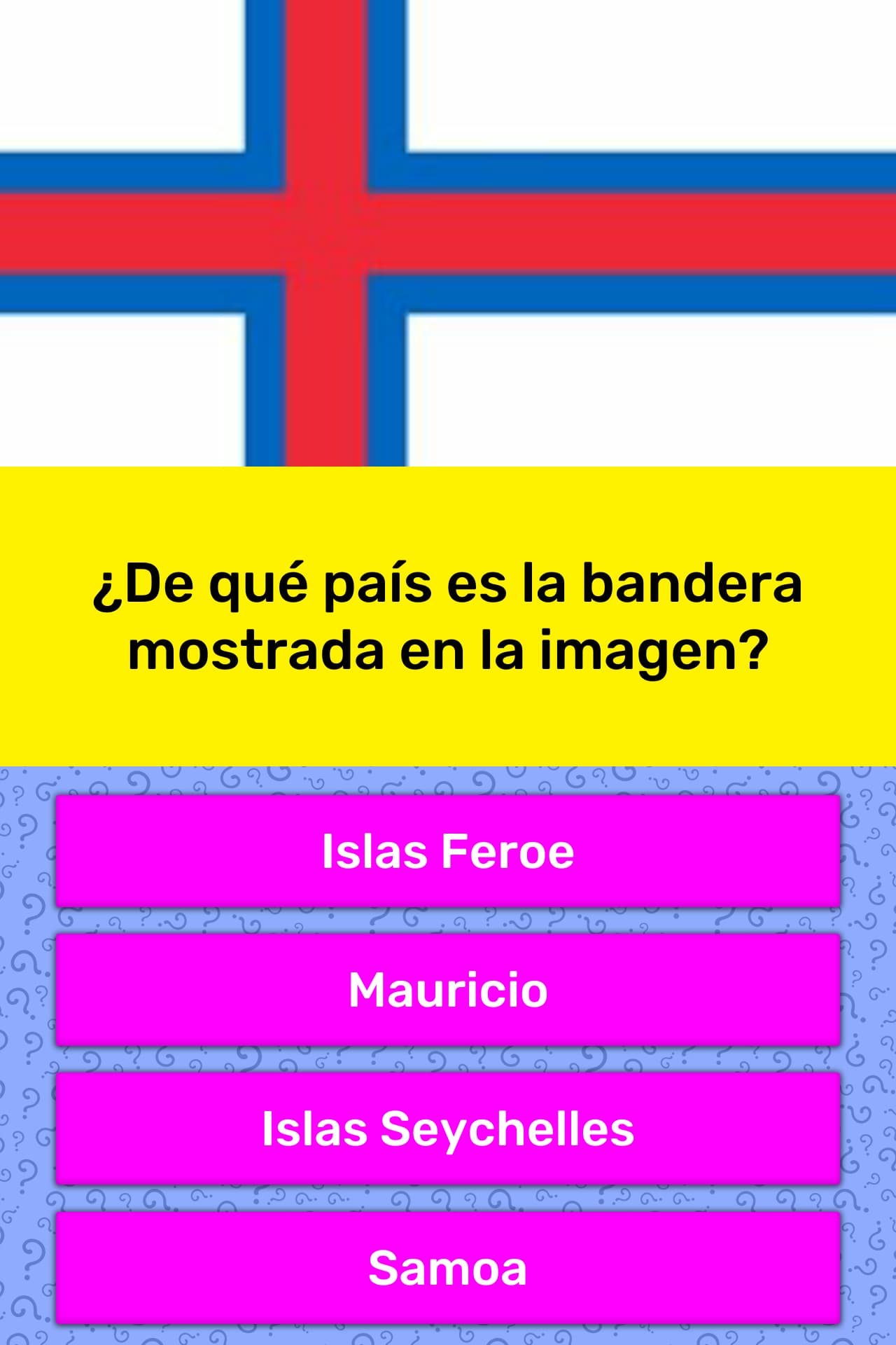 ¿De qué país es la bandera