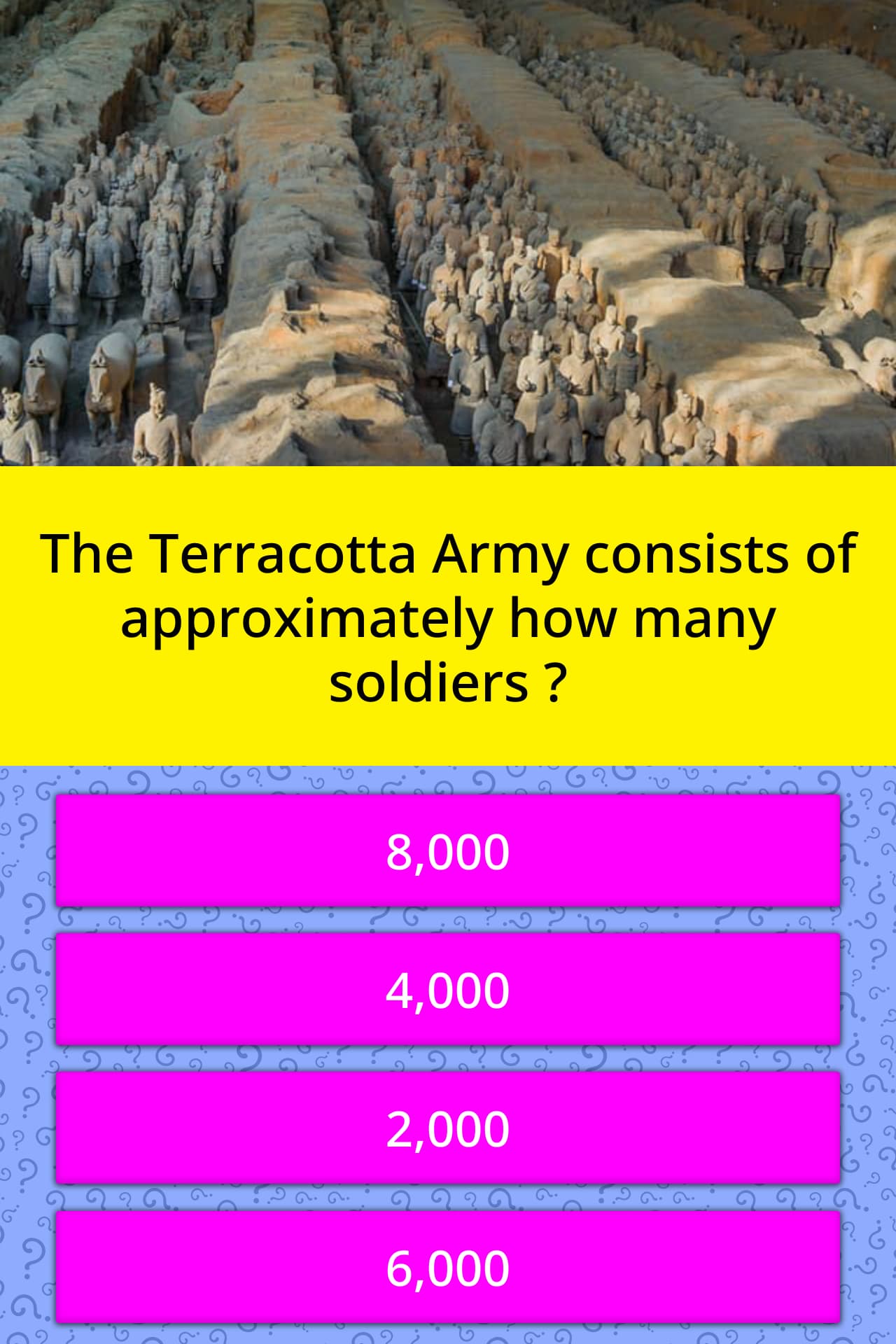 the-terracotta-army-consists-of-trivia-answers-quizzclub