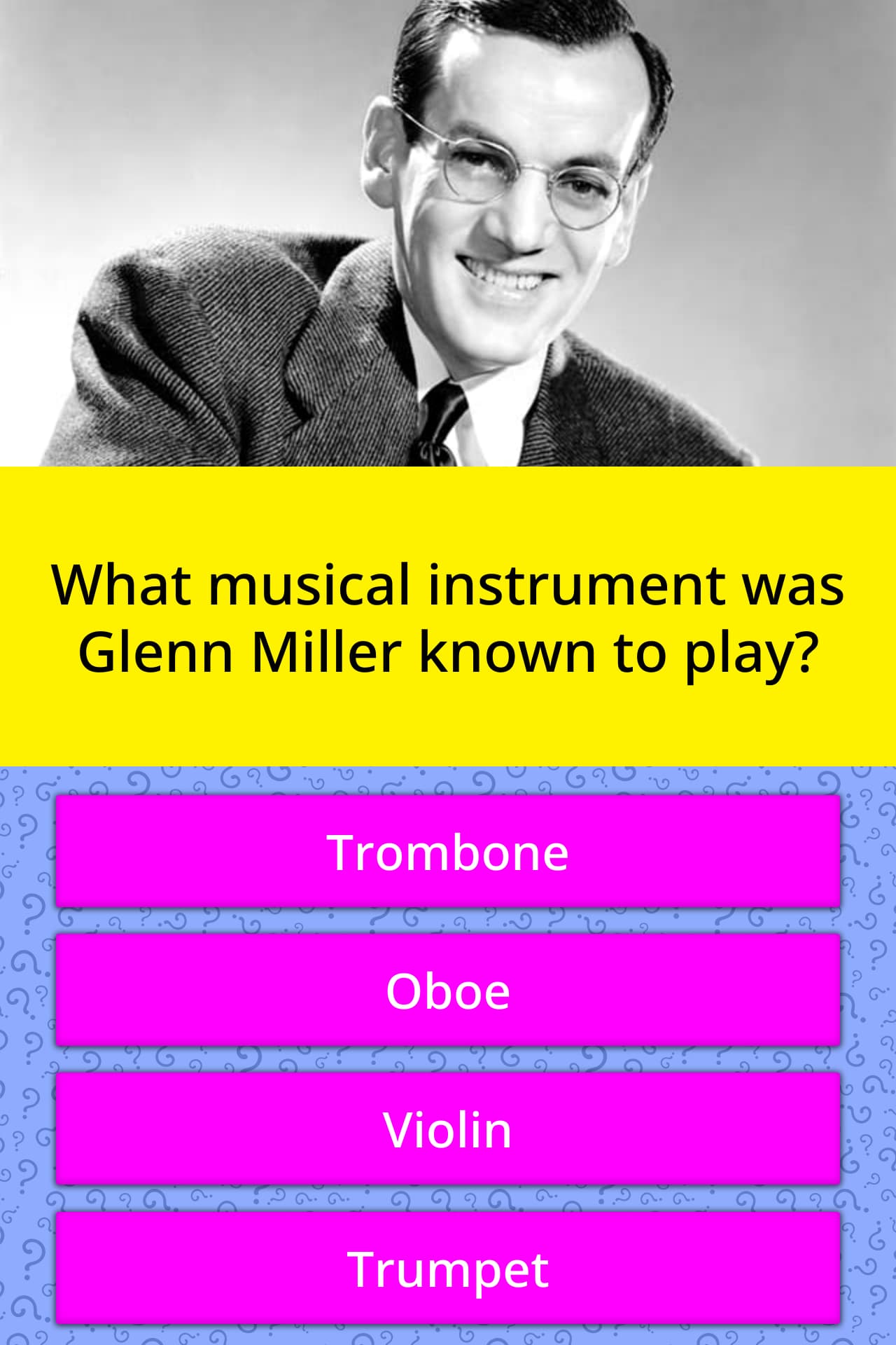 What Instrument Did Glenn Miller Play