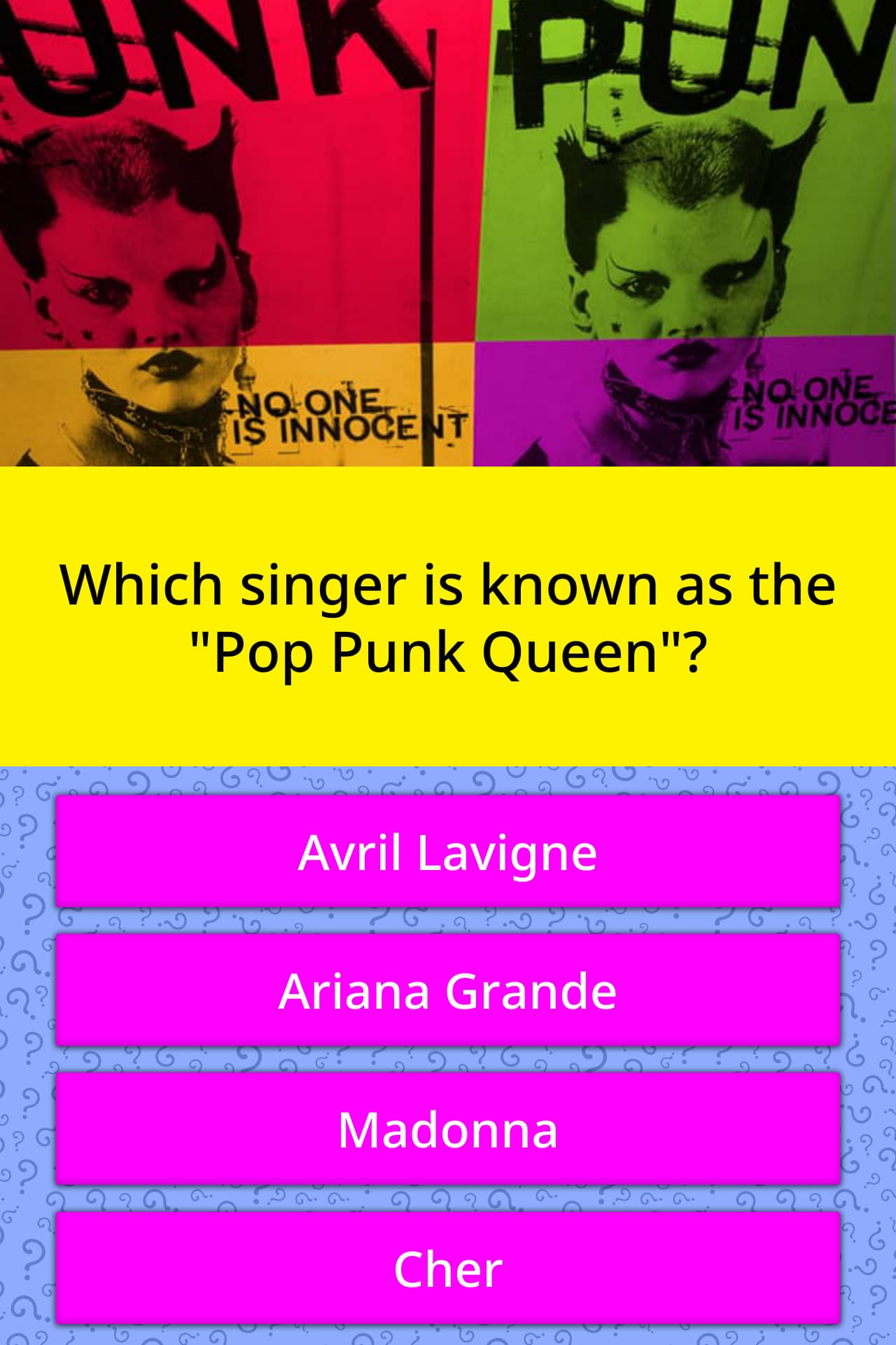 Which Singer Is Known As The Pop Trivia Answers QuizzClub