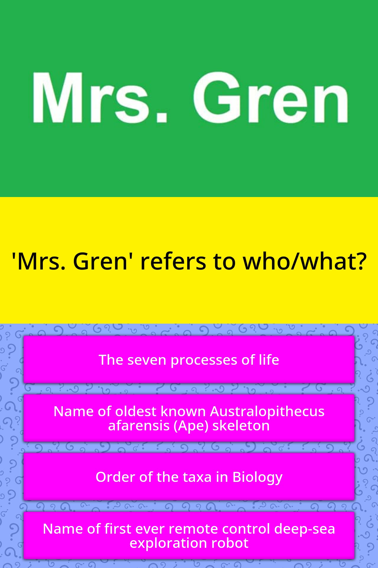 mrs-gren-refers-to-who-what-trivia-answers-quizzclub